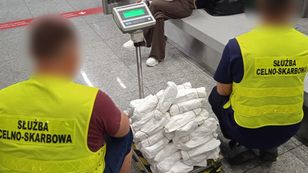 Przyleciały z Tel Awiwu. Wpadły z 100 kg narkotyków na lotnisku w Krakowie