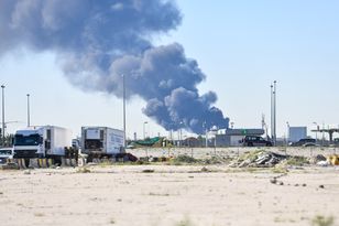 Atak dronów w Kuwejcie. Płonie rafineria