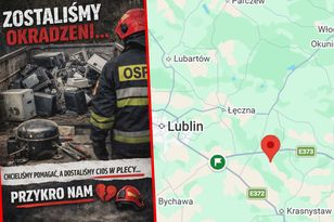 "Oburzające". Bezwstydni złodzieje okradli strażaków