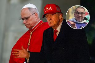 Trump jako Jezus. Uderzył w papieża. Stanowcza ocena dominikanina