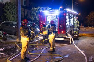 Pożar nad jeziorem Ukiel. Z hotelu ewakuowano paręnaście osób