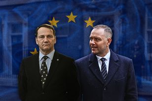 "Nacjonalistyczne androny". Marko uderza w Nawrockiego ws. UE