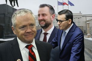 Przyjęcie w ambasadzie USA i zmiana przekazu PiS. "Nie ma presji Amerykanów w sprawie koalicji"