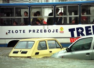 25 lat od powodzi w Gdańsku: miasto zalane w dwie godziny