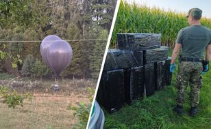 Przemyt papierosów balonami z Białorusi do Polski — 9 zatrzymanych