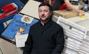 Zełenski reaguje na odebranie Orderu Orła Białego