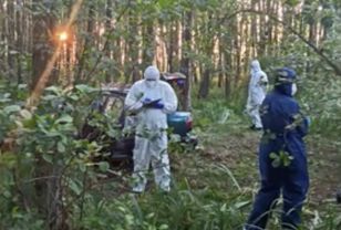 Akt oskarżenia ws. dwóch zabójstw w Karolewie — ciała w aucie i na bagnie
