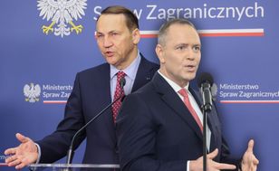Sikorski wspomniał o Nawrockim. "Cieszę się"