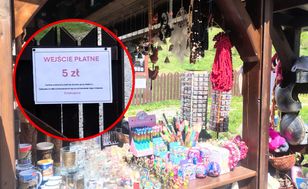 Tak wygląda wejście na stary cmentarz. Proboszcz reaguje na zarzut, iż to "biznes"