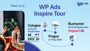 WP Ads z ekspansją na europejskie rynki. WP Ads Inspire Tour wystartował w Pradze, kolejne przystanki w Kolonii i Bukareszcie