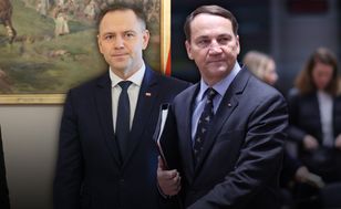 "Zamrożone" kontakty Nawrockiego z Sikorskim. Kulisy sejmowego kontrataku szefa MSZ