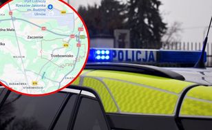 Tragedia na S19. Auto jechało pod prąd, kierowca zginął w pożarze