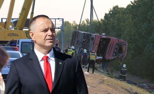 Nawrocki po katastrofie autokaru na Węgrzech: łączę się w modlitwie z rodzinami ofiar