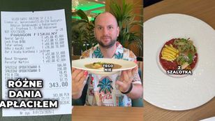 Influencer wydał 239 złotych w restauracji w Hotelu Gołębiewski. "Jakoś wielce się NIE NAJADŁEM"