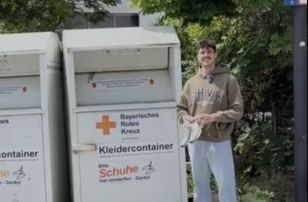 Buty z GPS trafiły do Bośni po wrzuceniu do kontenera Czerwonego Krzyża