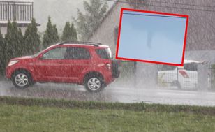 Burze w Śląskiem. Nad Zabrzem zauważono lej kondensacyjny