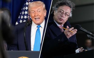 Trump podczas konferencji. Tak zwrócił się do prezydenta Kolumbii