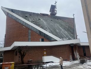 Kościół w Lublinie grozi zawaleniem po pożarze