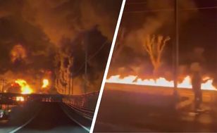 Rzeki ognia w Teheranie. Apokaliptyczne nagrania