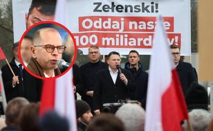 Pikieta Konfederacji: Szczerba o "zdrajcowych" prawicowcach