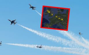 Fala myśliwców w drodze na Bliski Wschód. Kilkadziesiąt maszyn