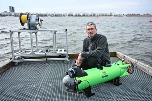 "Pirania" na dnie Wisły. Gdańsk testuje nowy pojazd inspekcyjny