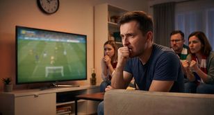Watching sport stresses 46% of Poles – shared viewing and snacks help ease the tension
