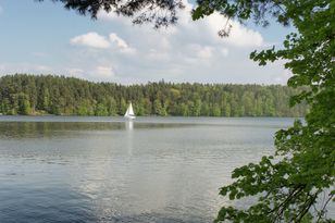 Zniszczył brzeg jeziora. Sąd zdecydował. Wysoka grzywna