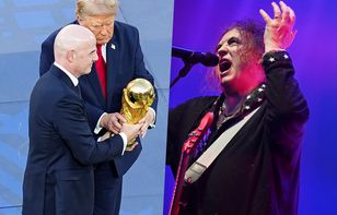 Zadrwił z Trumpa i Infantino. Wokalista The Cure bez zahamowań