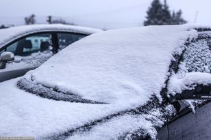Zima na Warmii i Mazurach. Spadło choćby 18 cm śniegu