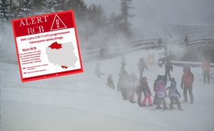 Alert RCB: Intensywne opady śniegu w sześciu województwach. Ostrożność na drogach!