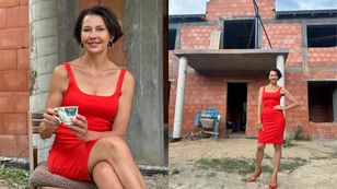 Anna Popek z filiżanką w dłoni pozdrawia z budowy nowego domu: “Przede mną duże wyzwanie” (ZDJĘCIA)