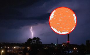 Alerty II stopnia przed burzami dla ponad połowy Polski
