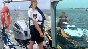 Three people stranded on concrete blocks after jet ski crash near Gdańsk