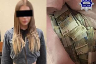 19-latka odebrała od seniora milion złotych. Wpadła na gorącym uczynku