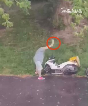 Warszawa: Stwierdził, że motocykle jeżdżą za głośno. Uszkodził trzy jednoślady. "Uderzał w nie tasakiem"