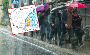 Burze i ulewy nad Polską — południe kraju bez prądu