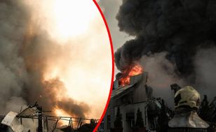 Są nowe zdjęcia z ataku na Kijów. Rosja zaatakowała pełną mocą