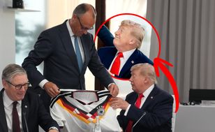 Nietypowy prezent dla Trumpa. Merz przygotował niespodziankę