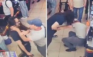 Chciał ukraść alkohol. Przewrócił ochroniarza i mu groził