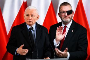 Kaczyński w wywiadzie dla WP o Braunie: "bardzo niebezpieczny". Wyklucza koalicję nawet za cenę władzy