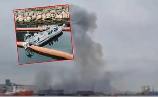 Dron morski eksplodował w pobliżu portu w Konstancy. Rosja oskarża Ukrainę