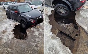 Niebezpieczne zapadlisko w Jeleniej Górze. Apel prezydenta miasta