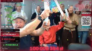 Stream Łatwoganga rekordowy na polskim YouTube. Zebrano już ponad 110 mln zł