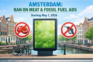 Koniec reklam mięsa i paliw kopalnych. Amsterdam wprowadza zakaz