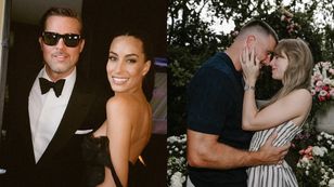 Brad Pitt i Ines de Ramon opublikowali pierwsze wspólne zdjęcie z wesela Taylor Swift