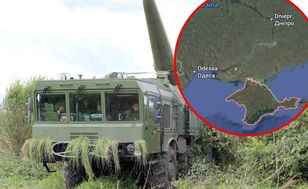 Ukraińskie drony uderzyły na Krymie. Celem baza z Iskanderami