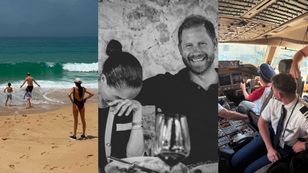 Bajeczne wakacje Meghan Markle i Harry'ego w Portugalii: kąpiele w oceanie, kolacje i wizyta Archiego w kokpicie (ZDJĘCIA)
