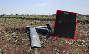 "Zbłąkany". Wiadomo, skąd nadleciał dron, który rozbił się na Litwie