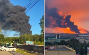 Ukrainian drones destroy three oil depots in Russia's Stavropol region